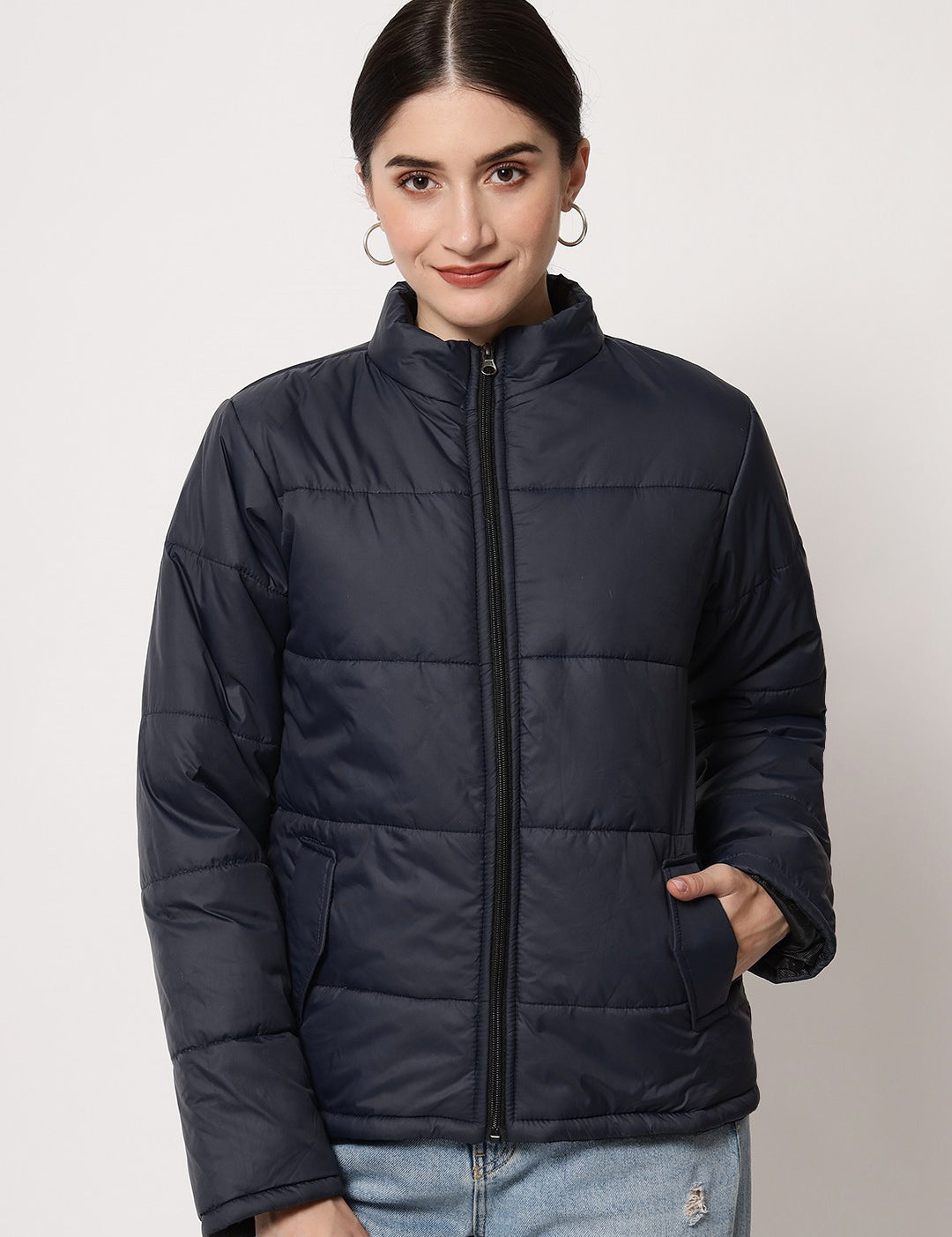 KOTTY Full Sleeve Solid Women Jacket 