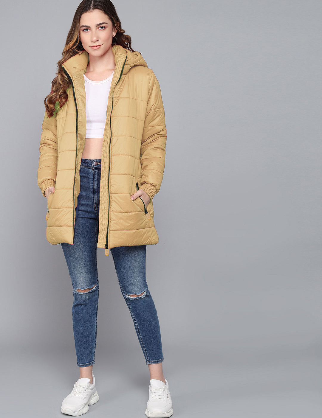 KOTTY Full Sleeve Solid Women Jacket 