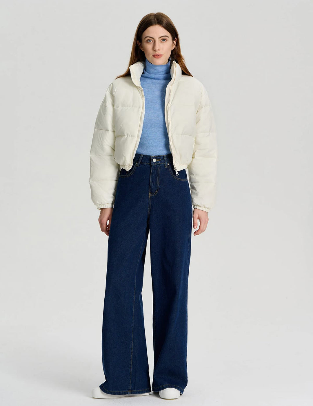 KOTTY Women Full Sleeve Solid Puffer Jacket