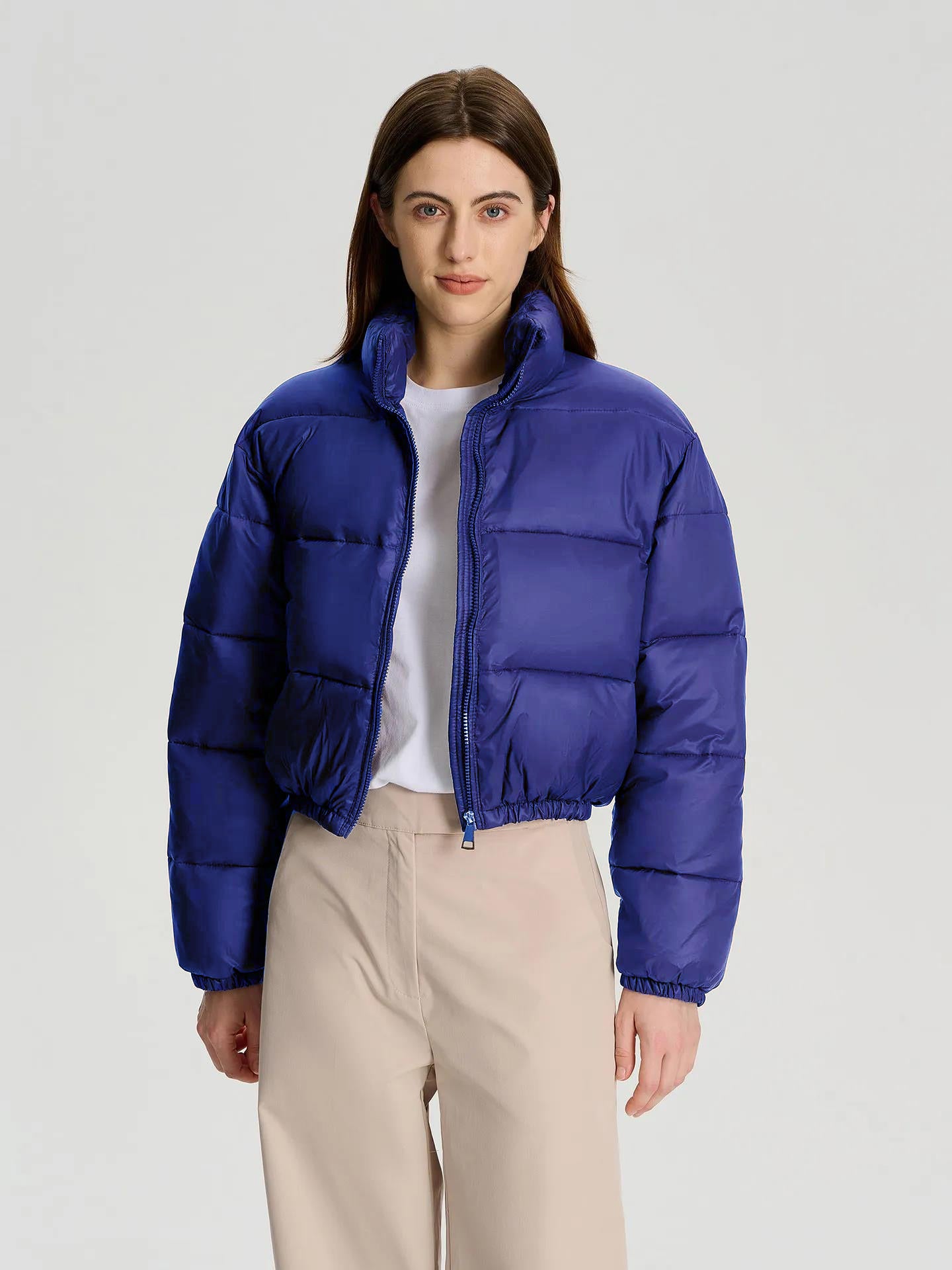 KOTTY Women Full Sleeve Solid Puffer Jacket