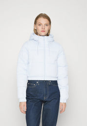 KOTTY Women Full Sleeve Solid Hooded Puffer Jacket