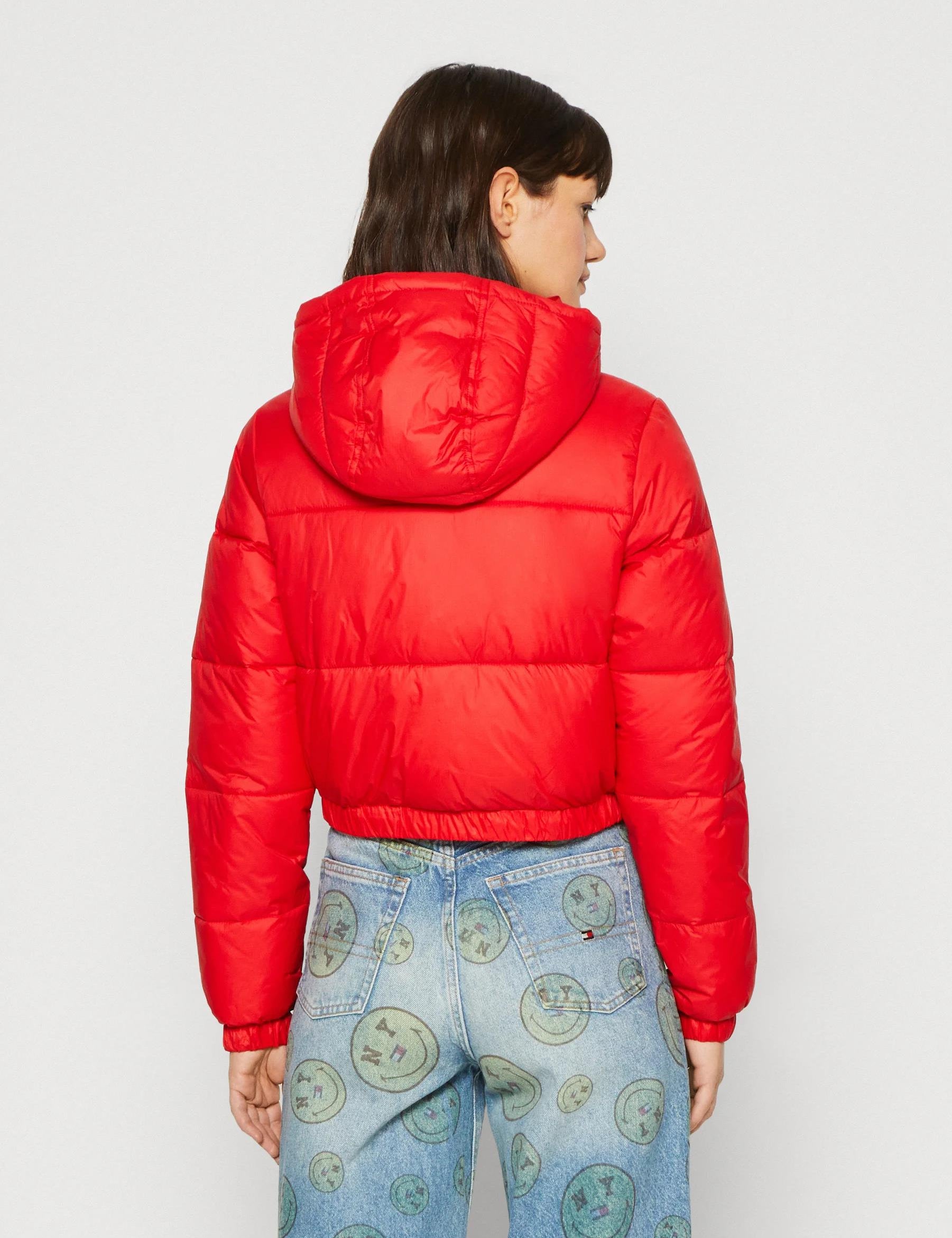 KOTTY Women Full Sleeve Solid Hooded Puffer Jacket