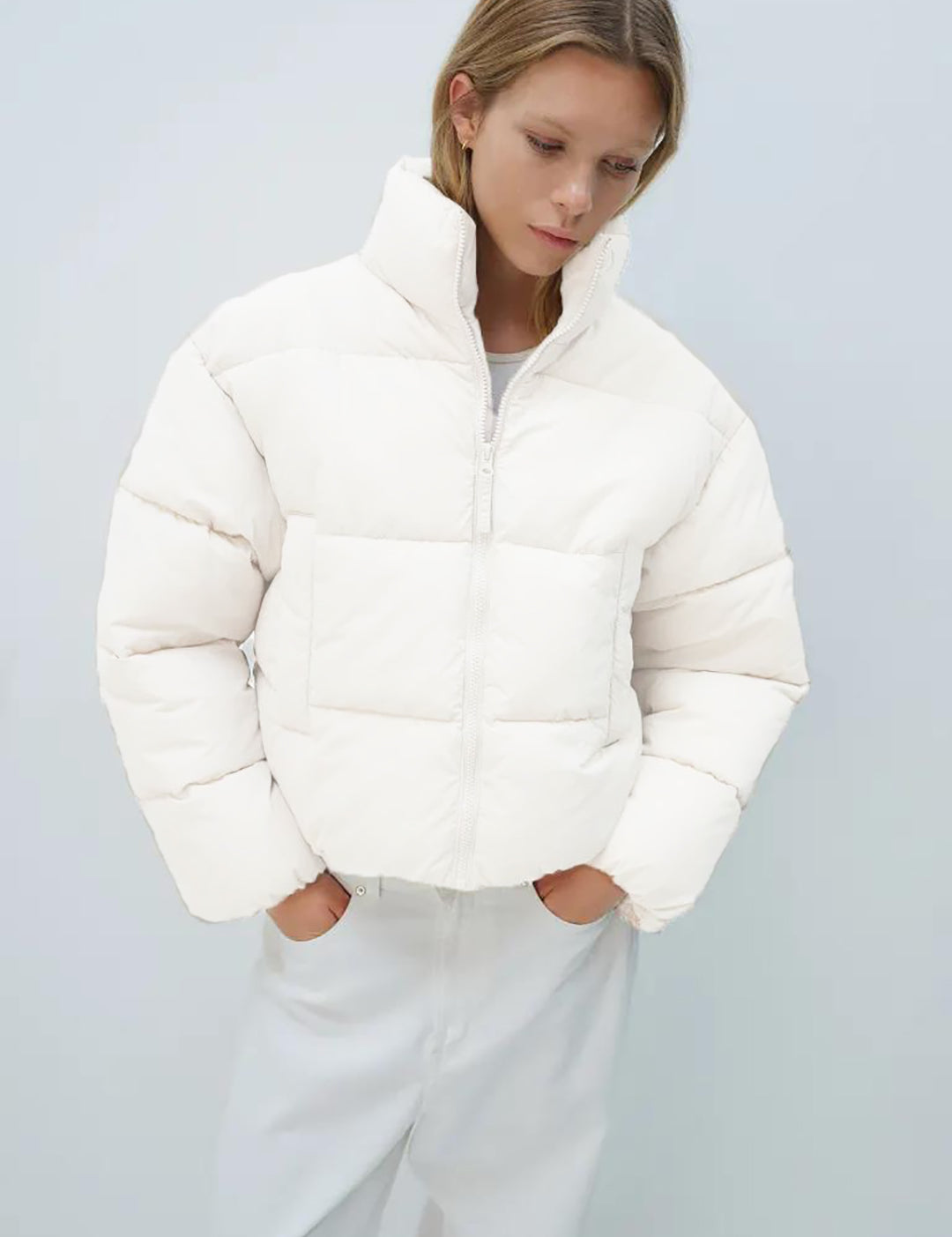 KOTTY Women's Cozy, Durable, and Effortlessly Chic Winter Puffer Jacket
