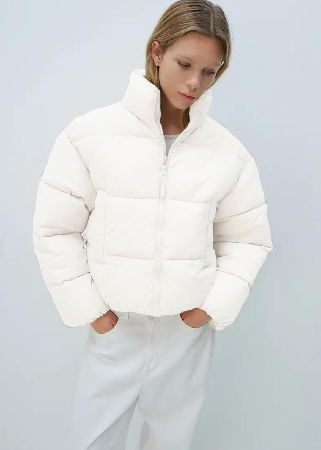 KOTTY Women's Cozy, Durable, and Effortlessly Chic Winter Puffer Jacket
