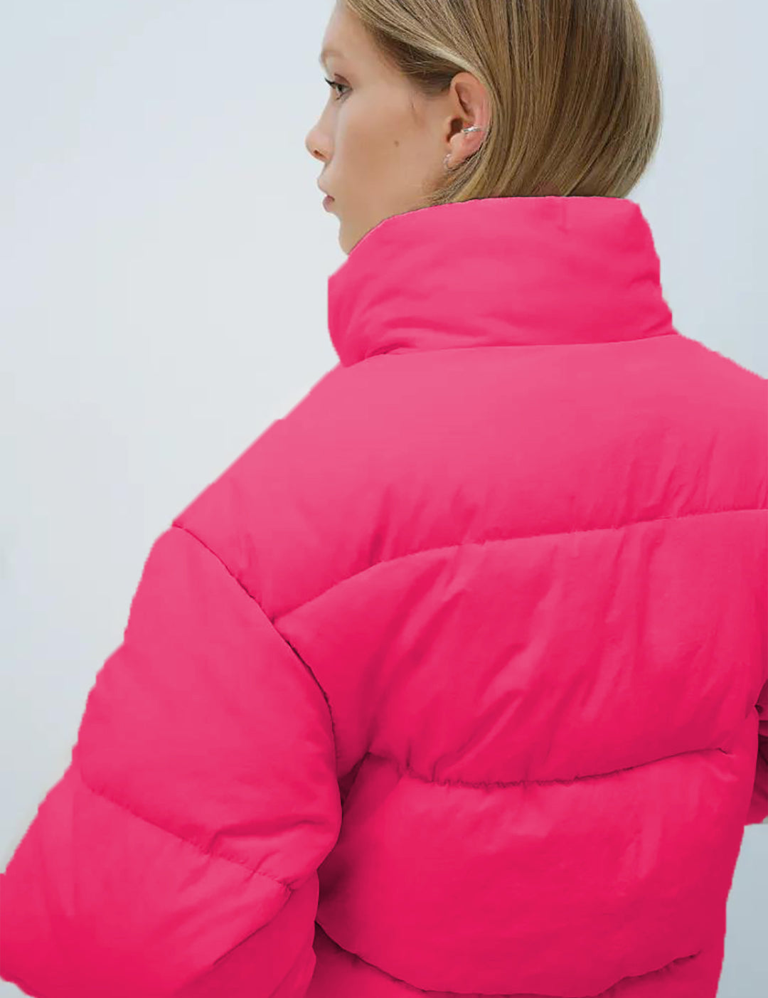 KOTTY Women's Cozy, Durable, and Effortlessly Chic Winter Puffer Jacket