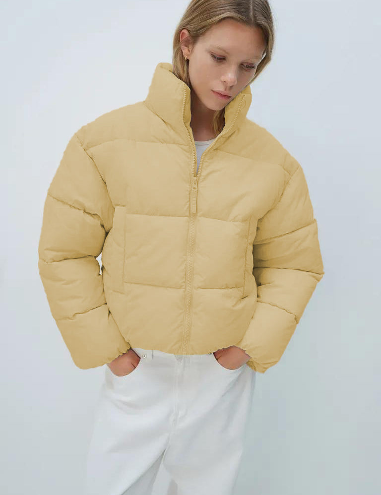 KOTTY Women's Cozy, Durable, and Effortlessly Chic Winter Puffer Jacket