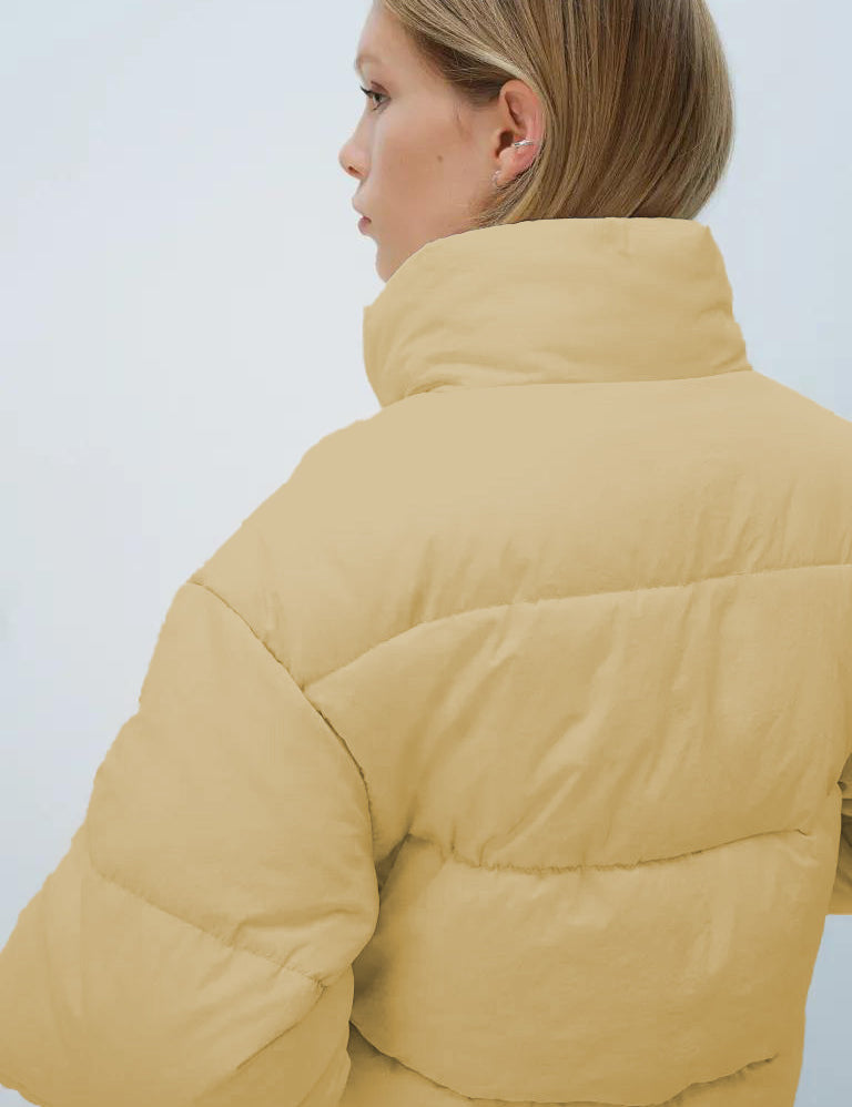 KOTTY Women's Cozy, Durable, and Effortlessly Chic Winter Puffer Jacket