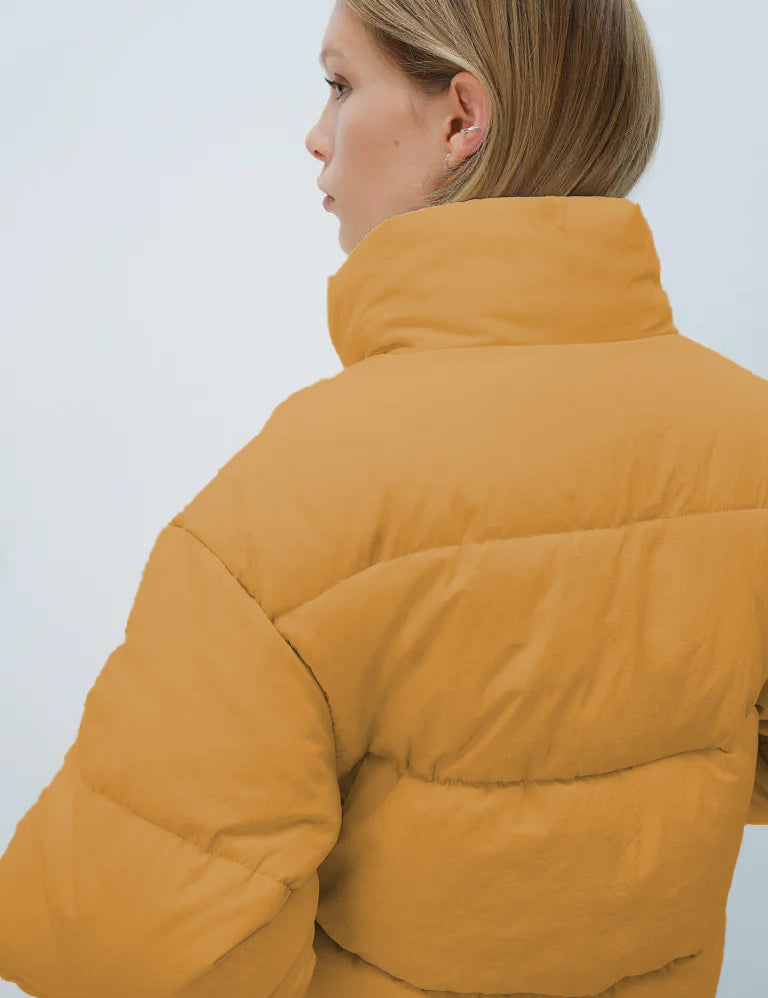 KOTTY Women's Cozy, Durable, and Effortlessly Chic Winter Puffer Jacket