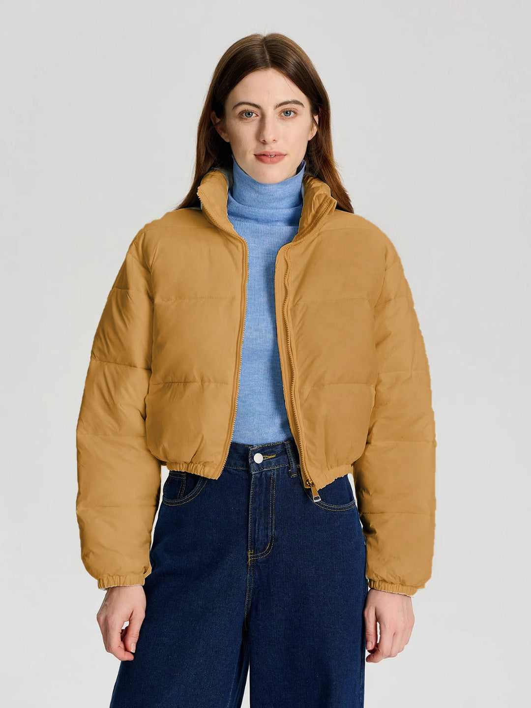 KOTTY Women’s Lightweight Puffer Jacket Stylish Winter Wear, Warm and Comfortable