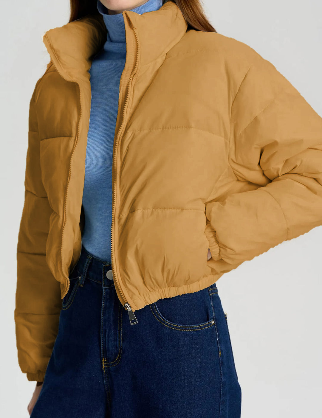 KOTTY Women’s Lightweight Puffer Jacket Stylish Winter Wear, Warm and Comfortable