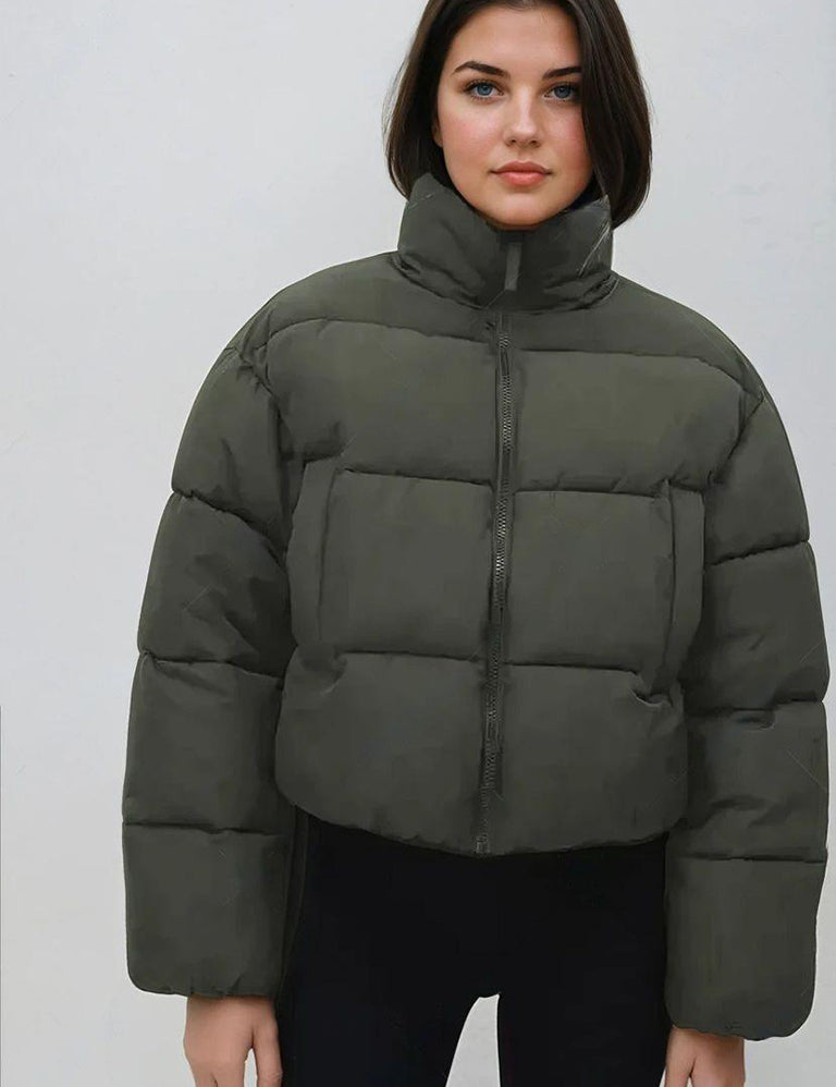 KOTTY Women's Cozy, Durable, and Effortlessly Chic Winter Puffer Jacket