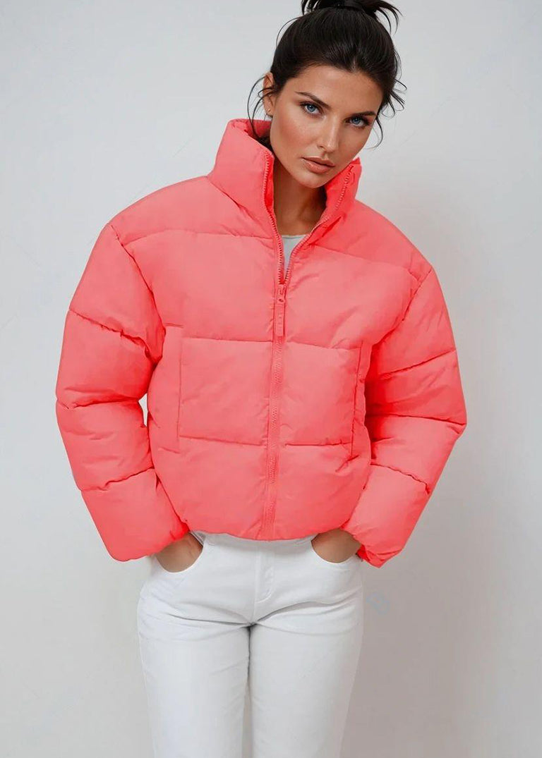 KOTTY Women's Cozy, Durable, and Effortlessly Chic Winter Puffer Jacket