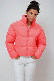 KOTTY Women's Cozy, Durable, and Effortlessly Chic Winter Puffer Jacket