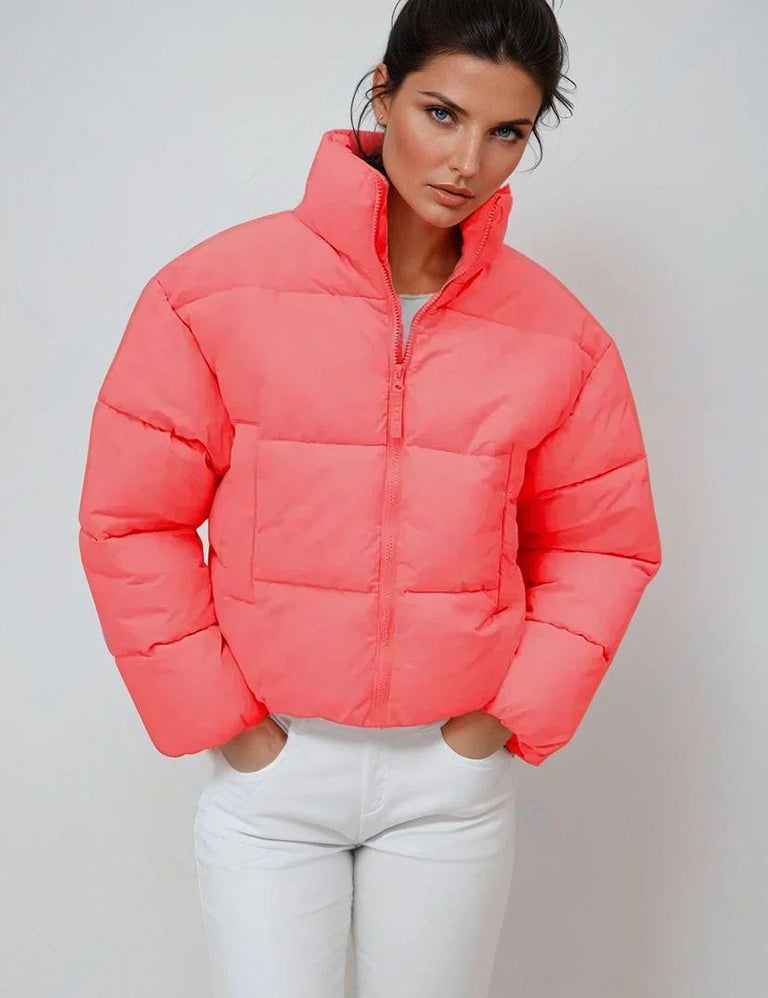 KOTTY Women's Cozy, Durable, and Effortlessly Chic Winter Puffer Jacket