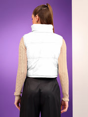 KOTTY Sleeveless Solid Women Jacket 