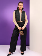 KOTTY Sleeveless Solid Women Jacket 