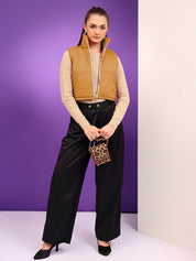 KOTTY Sleeveless Solid Women Jacket 