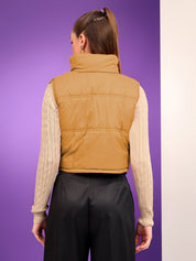 KOTTY Sleeveless Solid Women Jacket 
