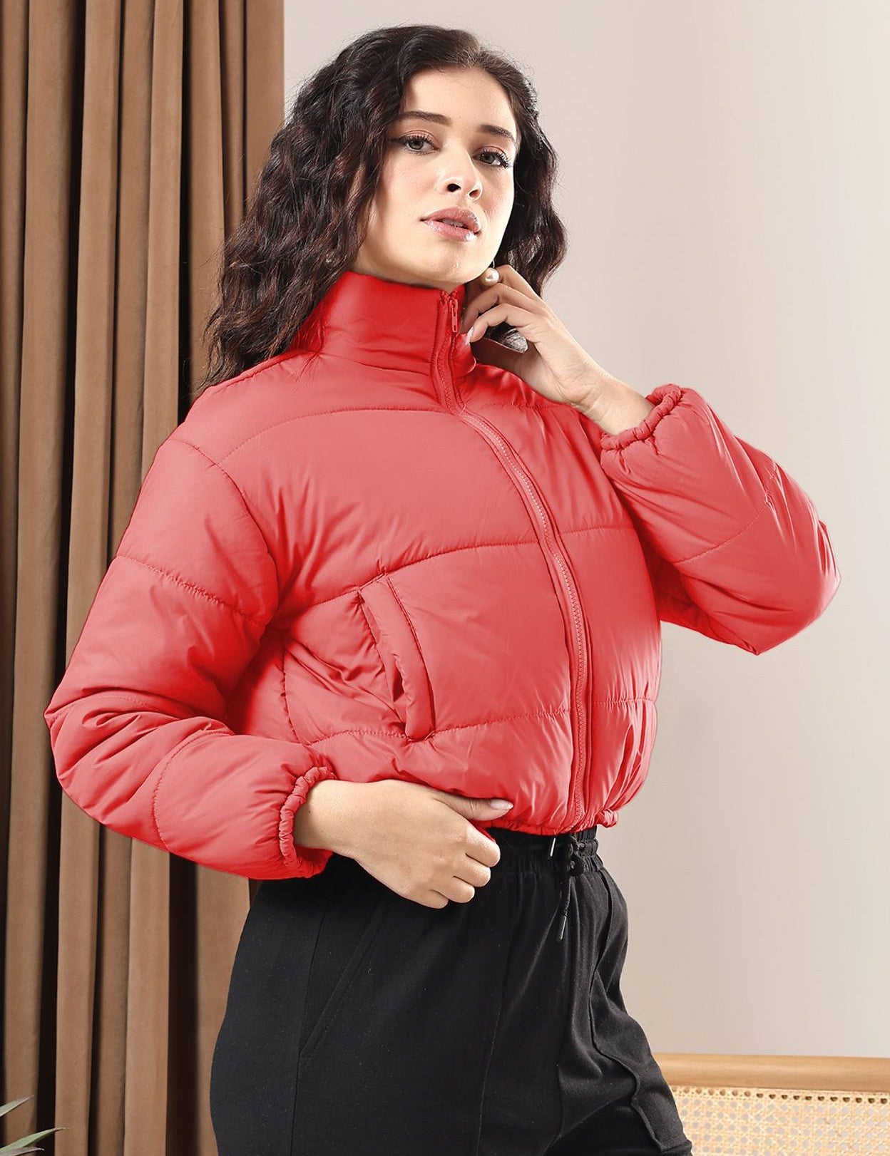 KOTTY Women’s Winter Lightweight, Cozy, and Weather-Resistant Puffer Jacket