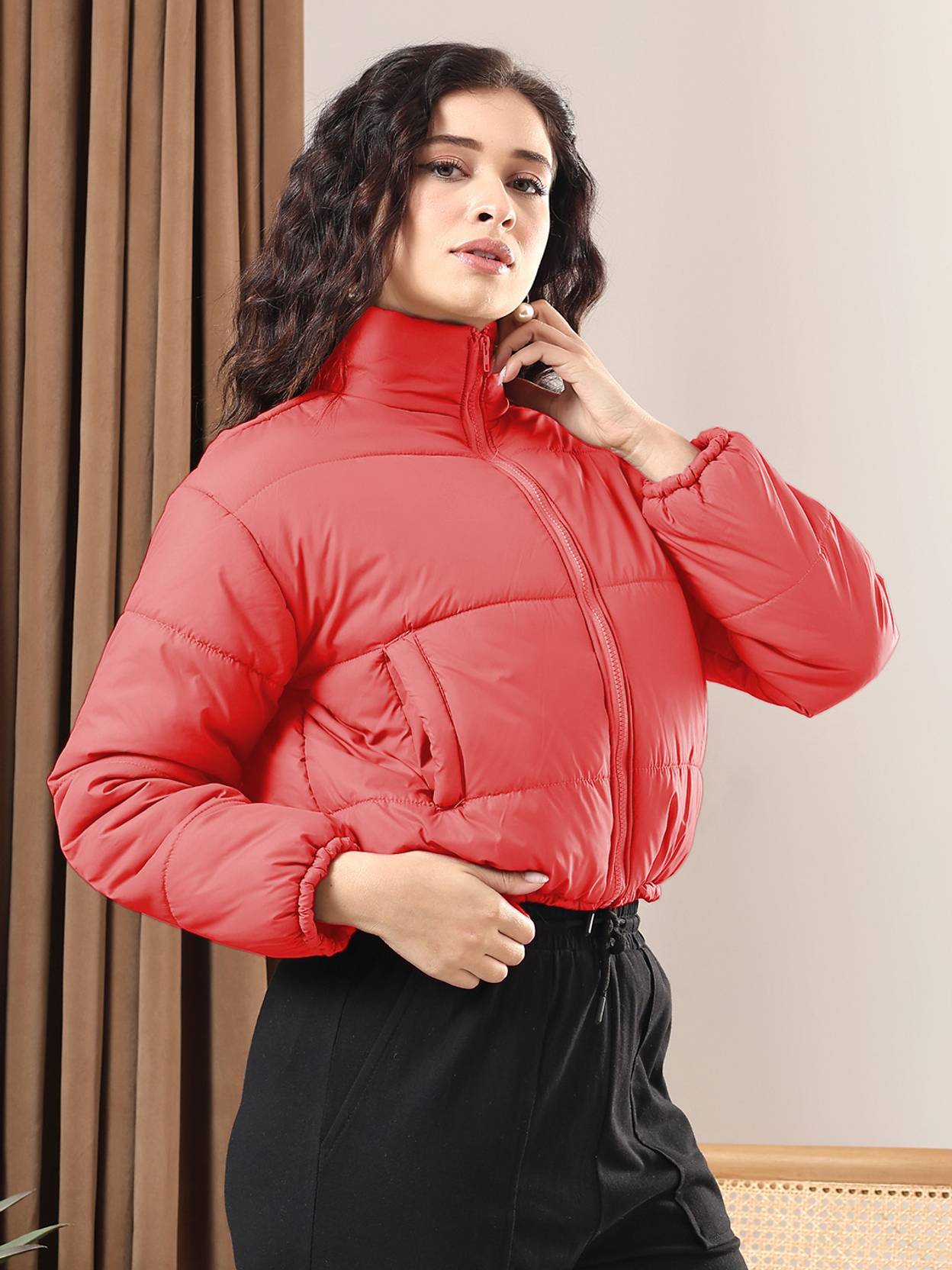 KOTTY Women’s Winter Lightweight, Cozy, and Weather-Resistant Puffer Jacket