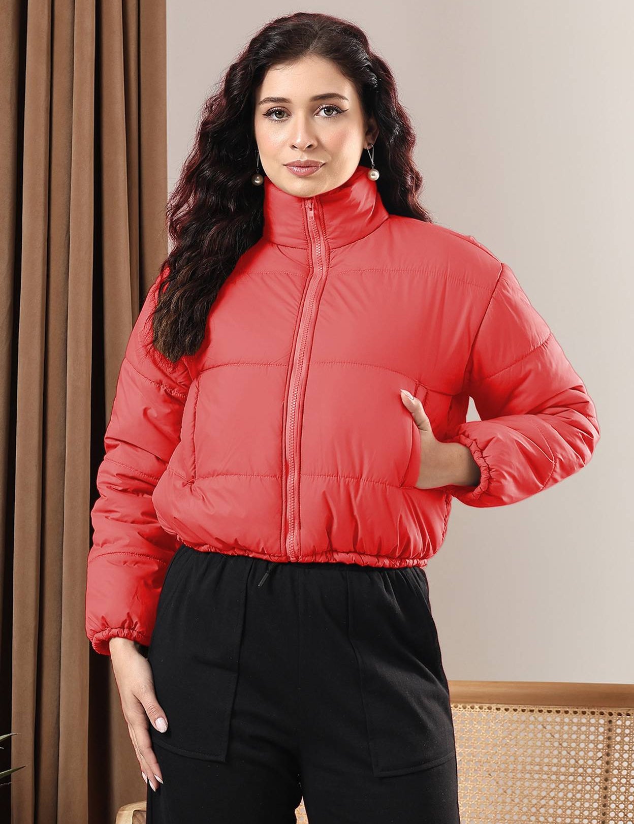 KOTTY Women’s Winter Lightweight, Cozy, and Weather-Resistant Puffer Jacket