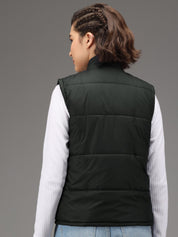 KOTTY Women's Nylon Regular Standard Length Jacket