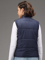 KOTTY Sleeveless Solid Women Jacket 