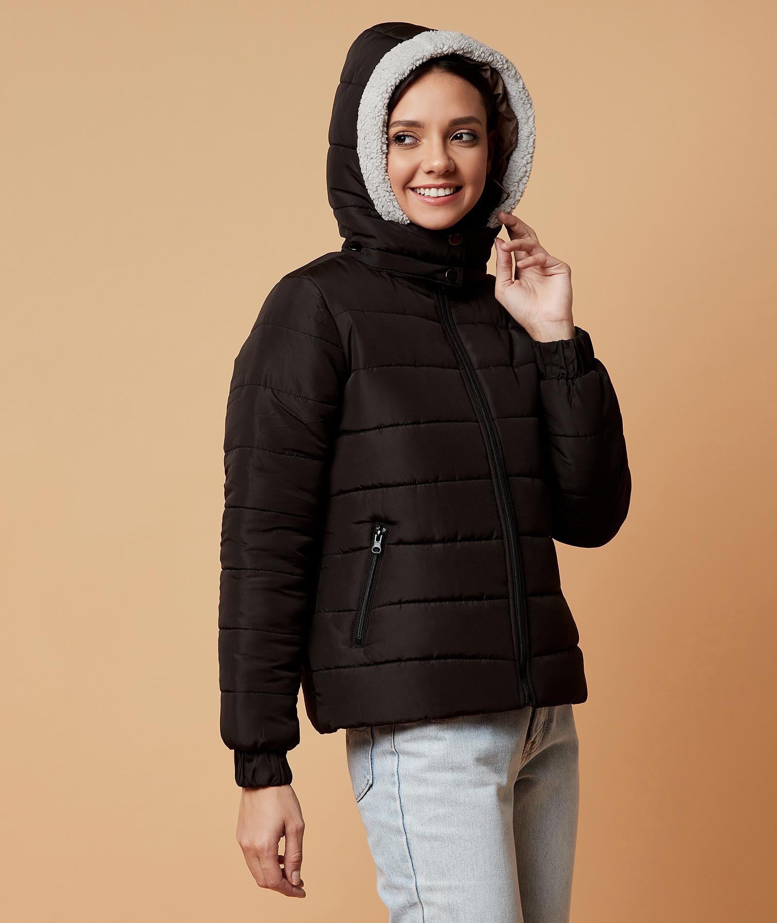 KOTTY Full Sleeve Solid Women Jacket 