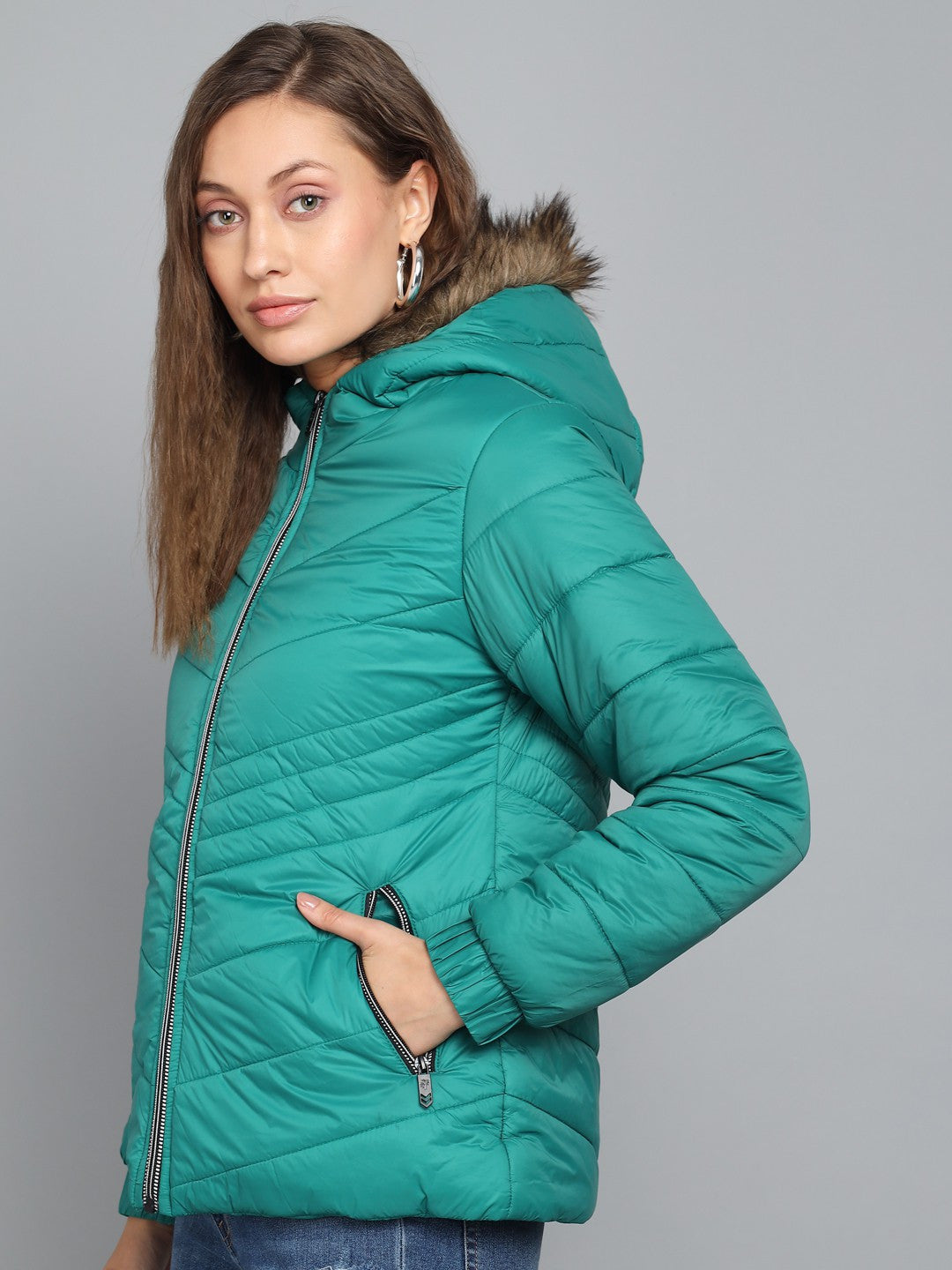 KOTTY Full Sleeve Solid Women Jacket 
