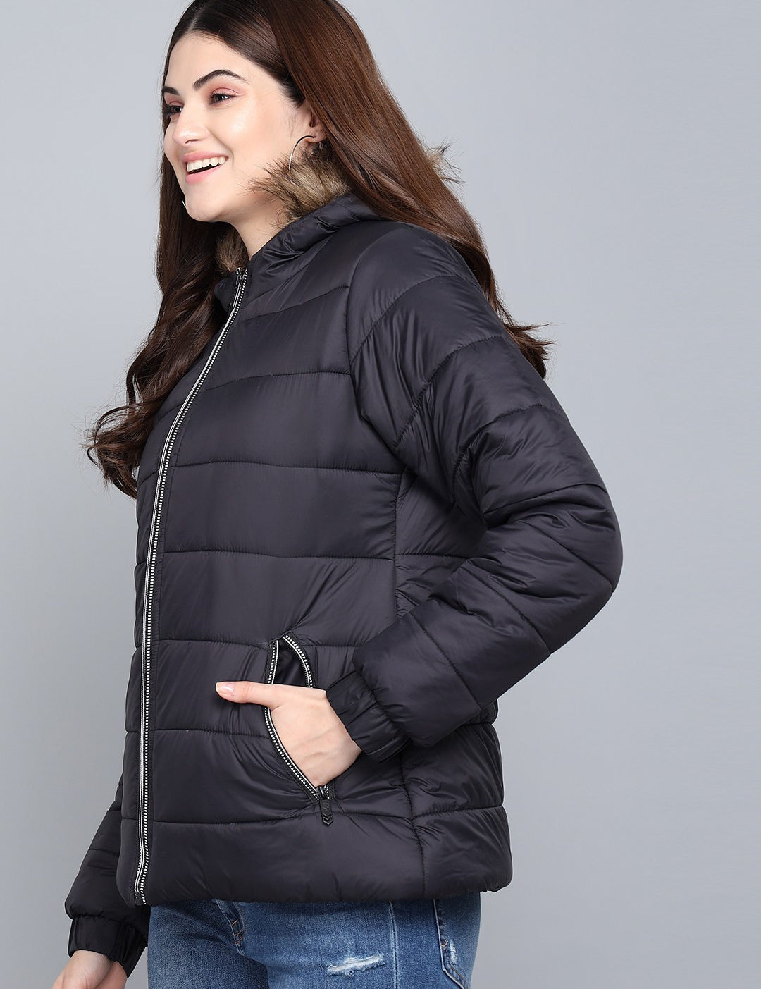KOTTY Full Sleeve Solid Women Jacket 