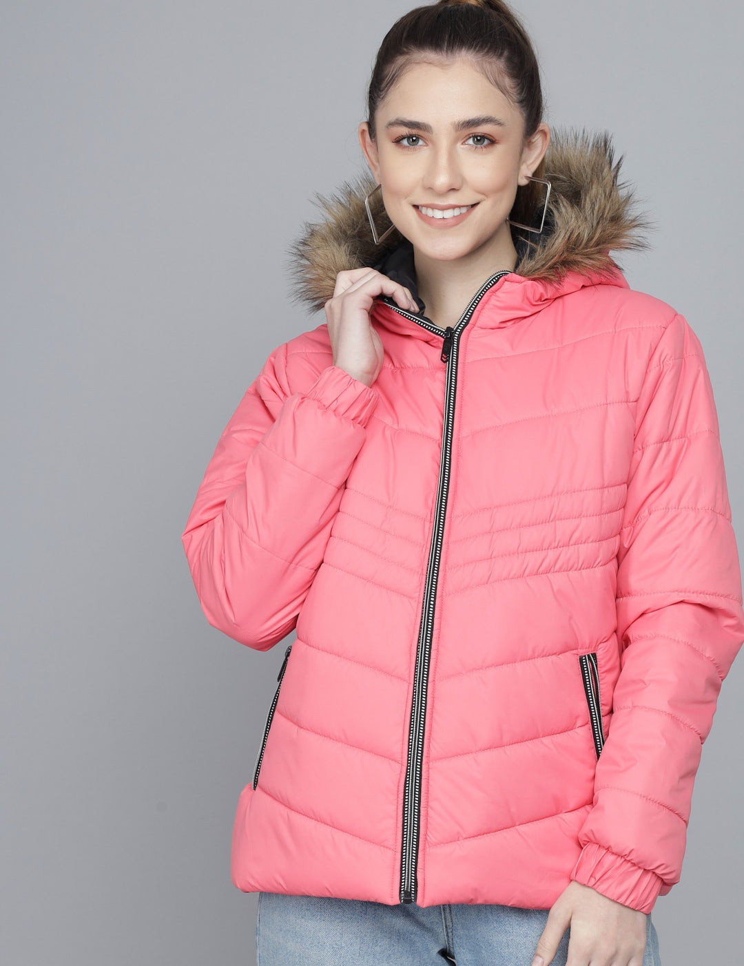 KOTTY Full Sleeve Solid Women Jacket 