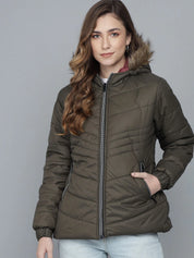 KOTTY Full Sleeve Solid Women Jacket 