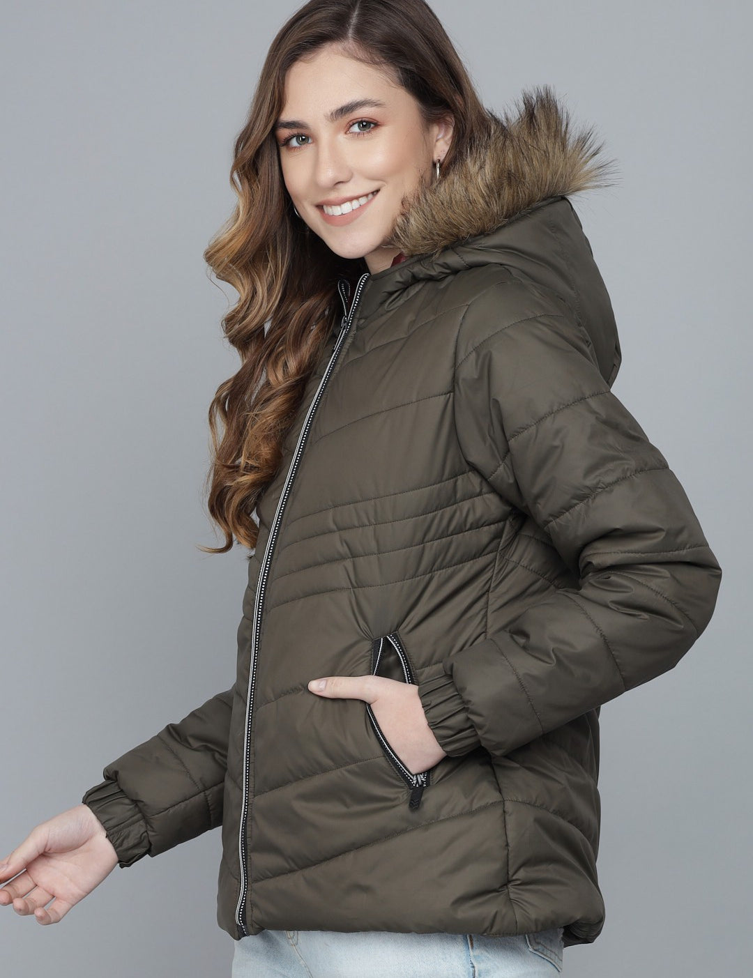 KOTTY Full Sleeve Solid Women Jacket 