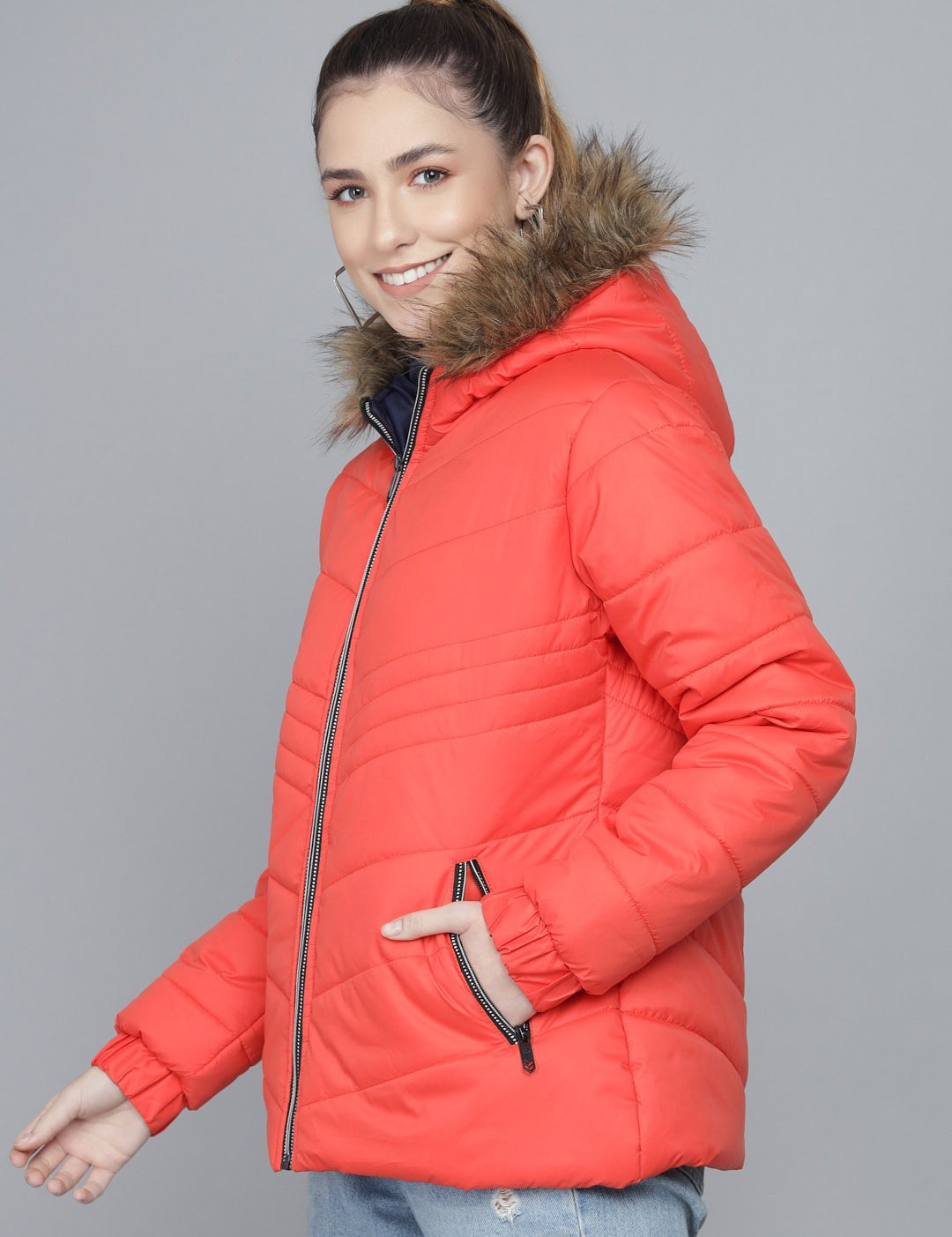KOTTY Full Sleeve Solid Women Jacket 