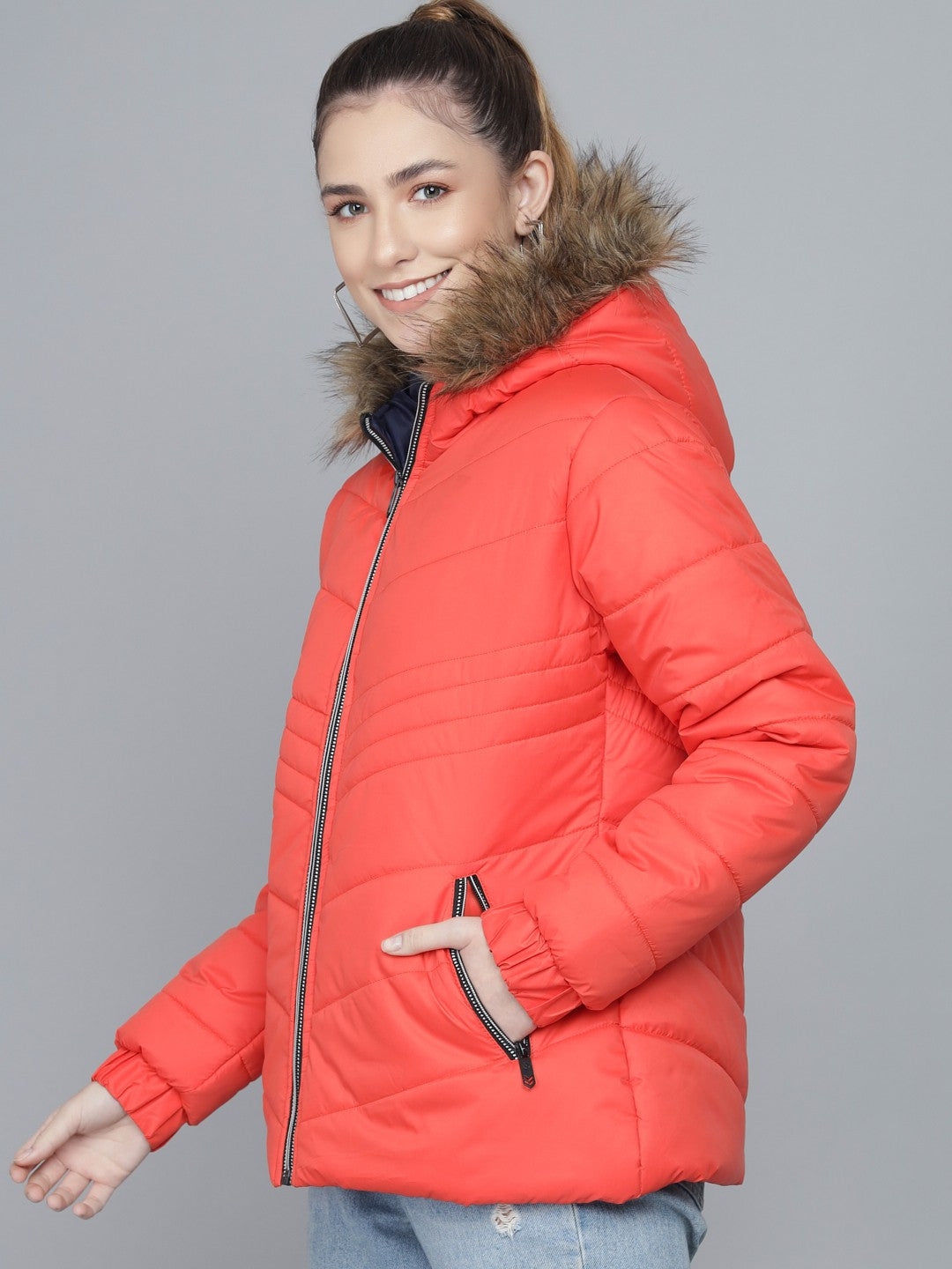 KOTTY Full Sleeve Solid Women Jacket 