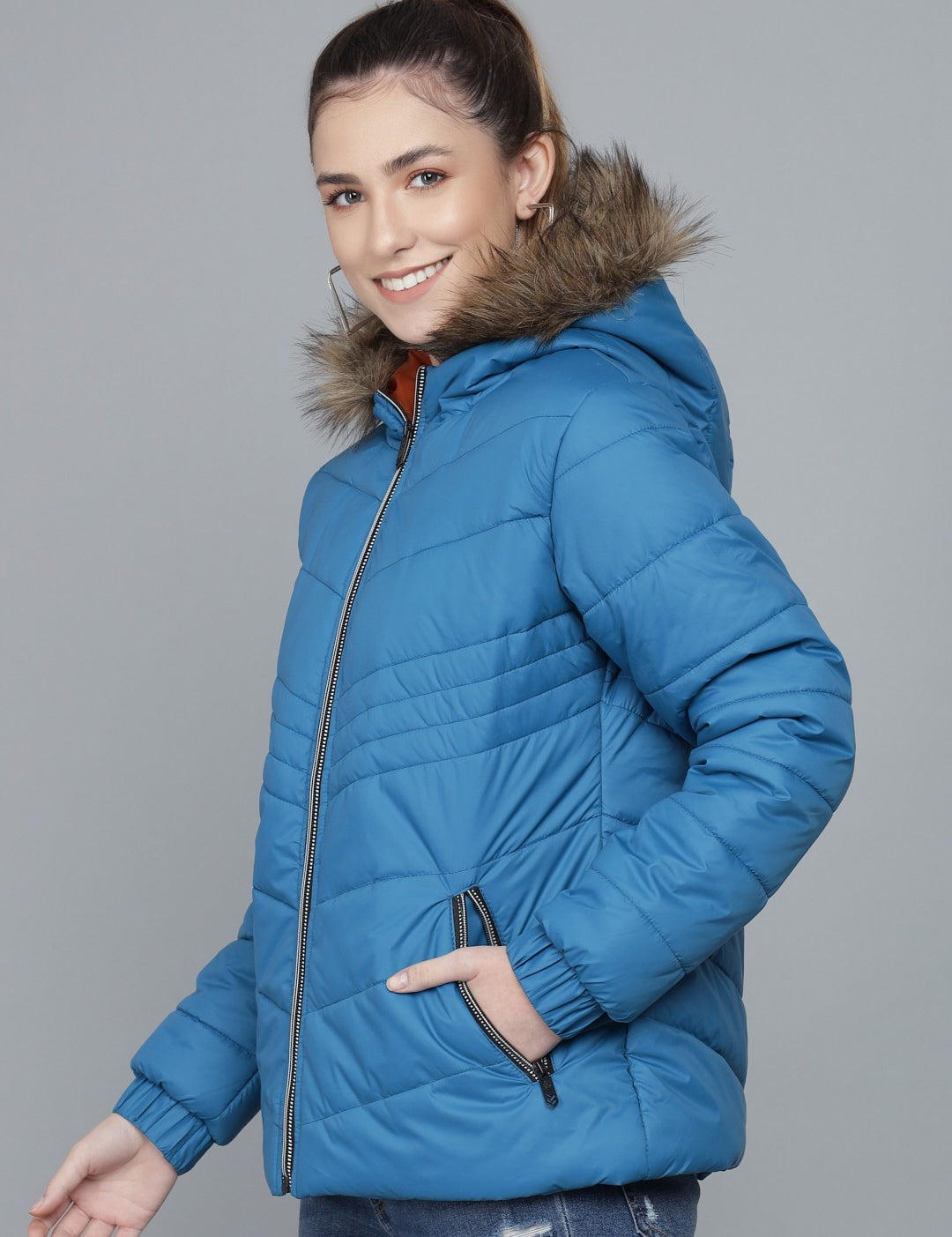 KOTTY Full Sleeve Solid Women Jacket 