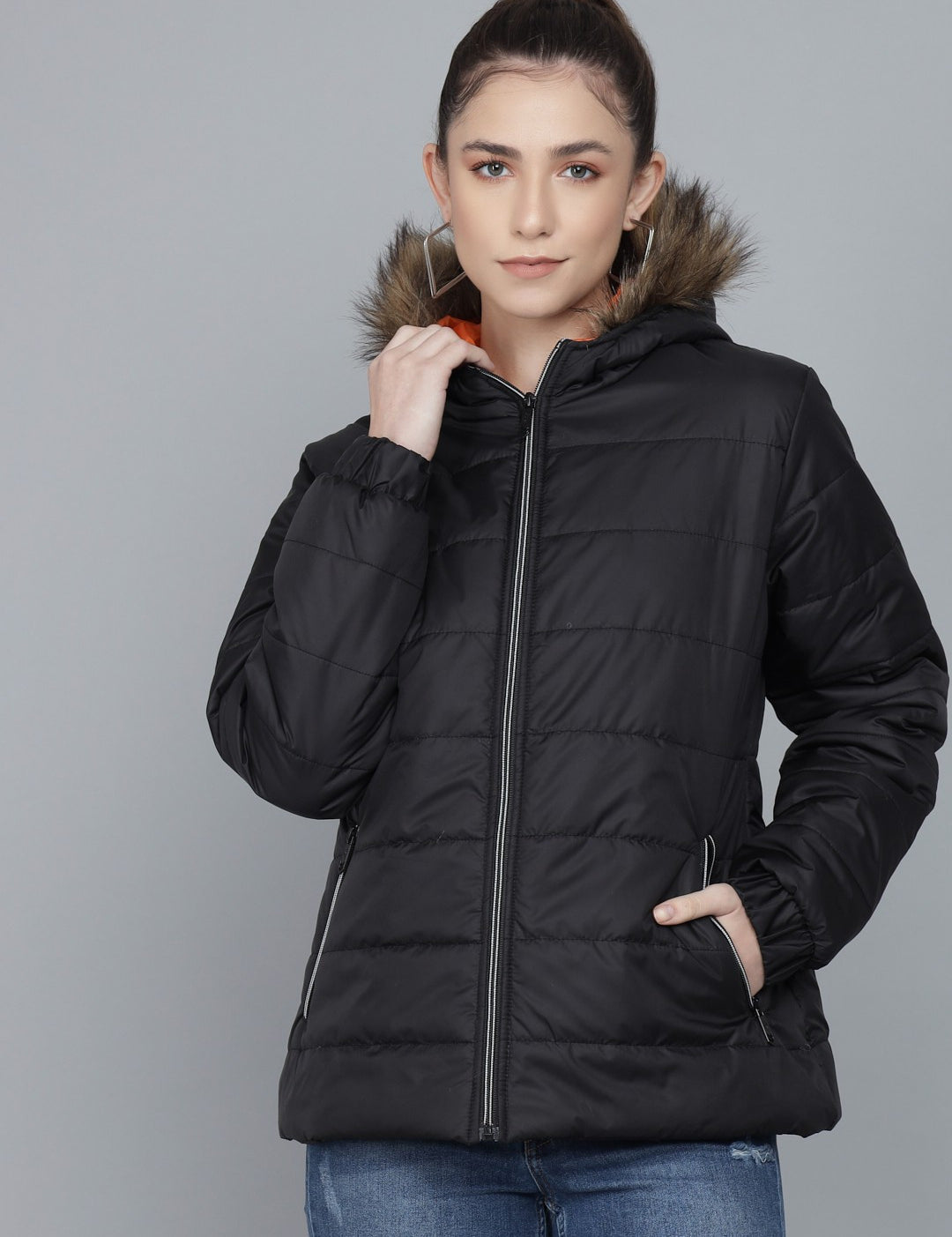 KOTTY Full Sleeve Solid Women Jacket 
