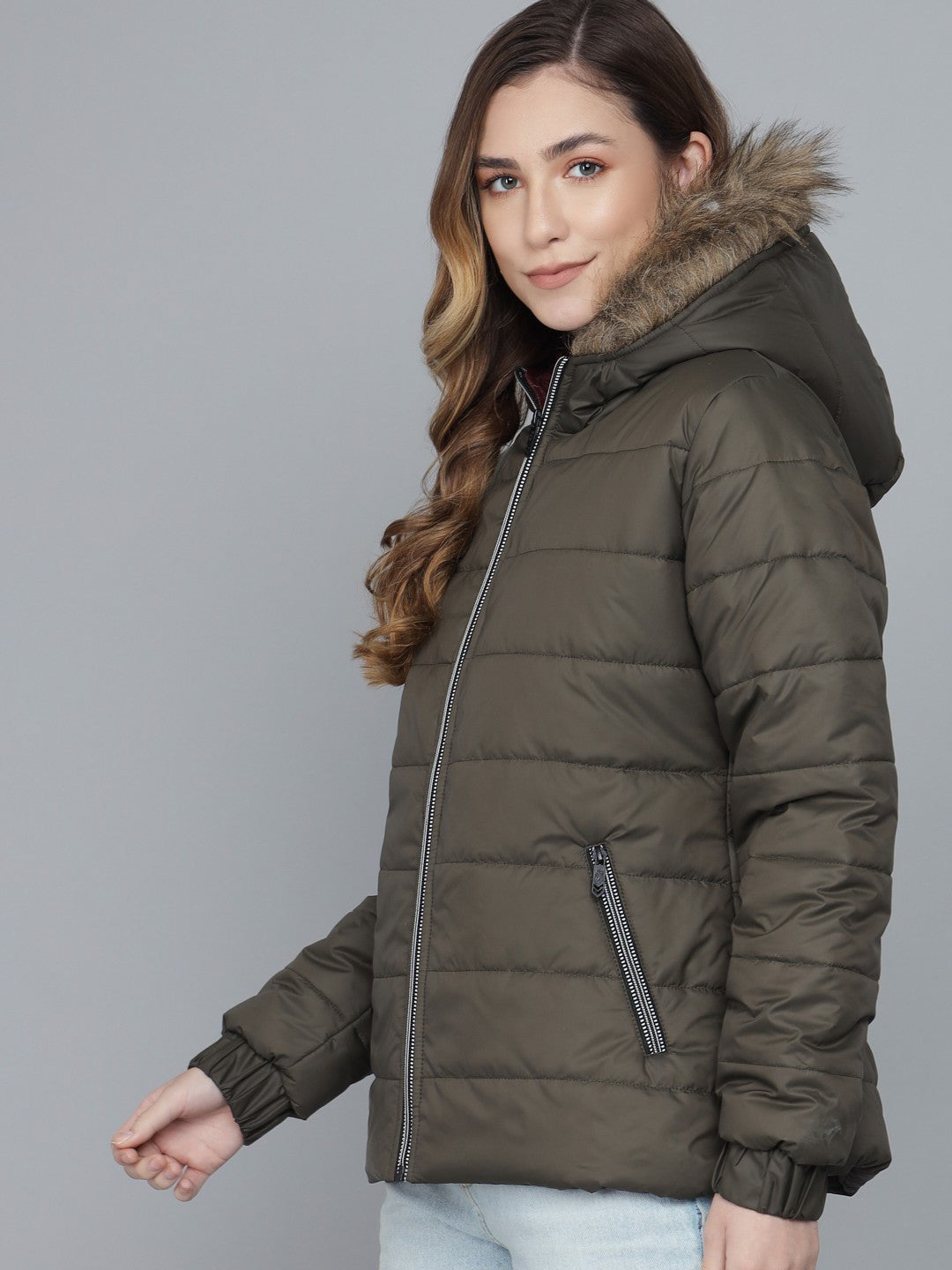 KOTTY Full Sleeve Solid Women Jacket 