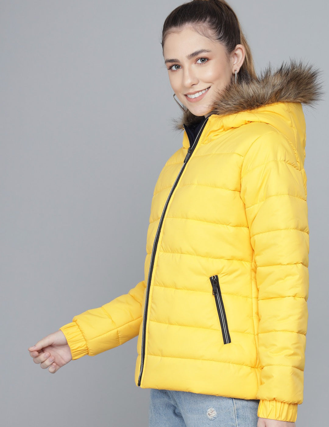 KOTTY Full Sleeve Solid Women Jacket 