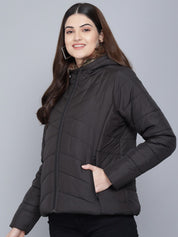KOTTY Full Sleeve Self Design Women Jacket 