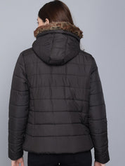 KOTTY Full Sleeve Self Design Women Jacket 