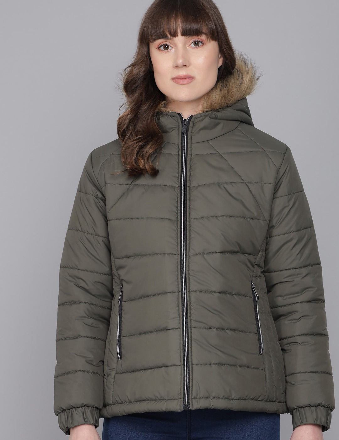 KOTTY Full Sleeve Self Design Women Jacket 