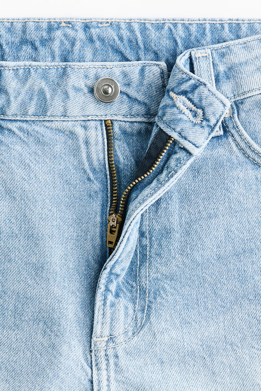 Light Wash Denim Jacket & Shorts