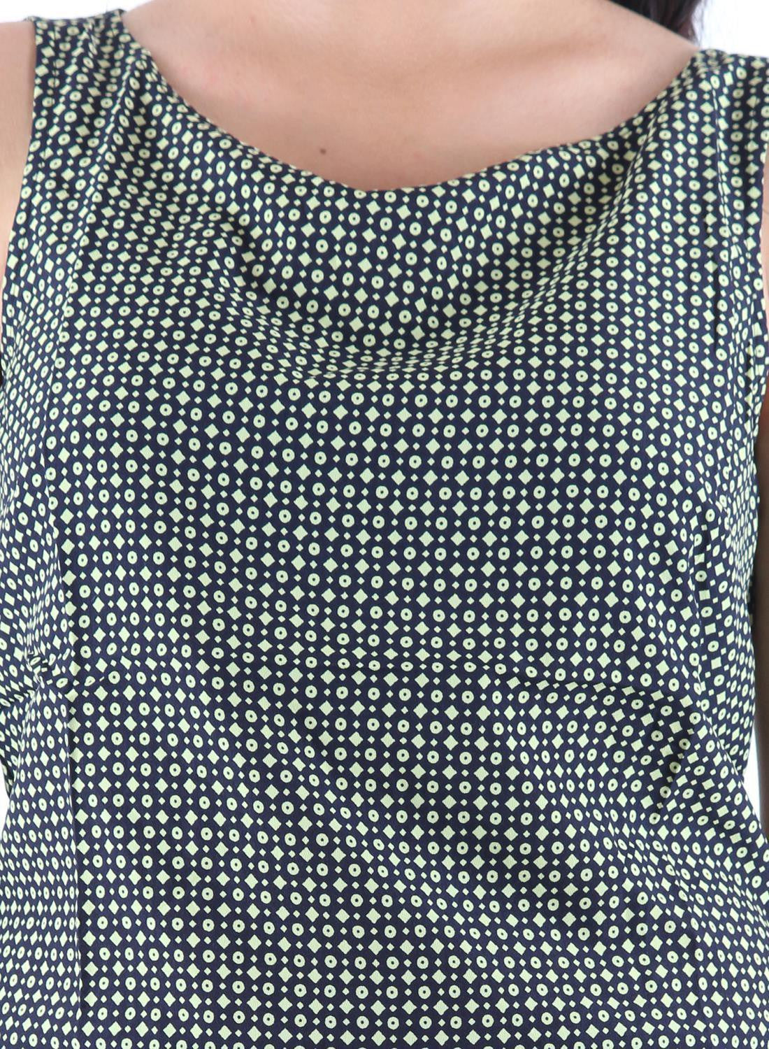KOTTY Party Sleeveless Printed, Solid Women Multicolor Top 