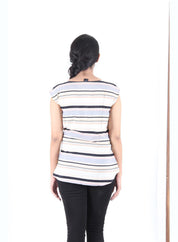 KOTTY Party Sleeveless Printed, Solid Women Multicolor Top 