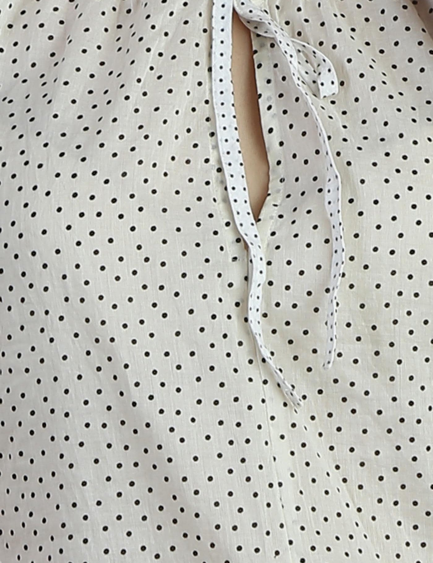 KOTTY Casual No Sleeve Polka Print Women Multicolor Top 