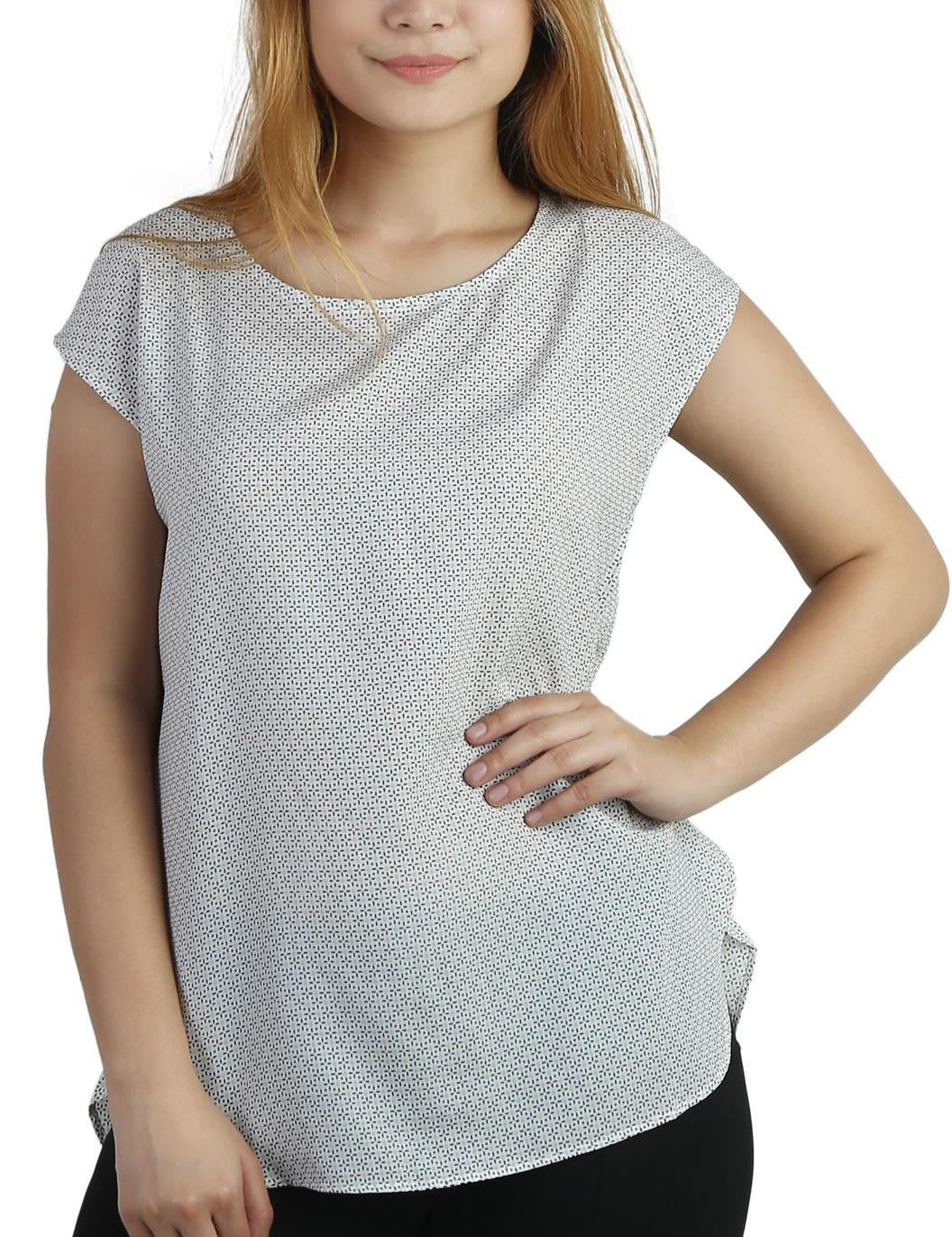 KOTTY Casual Sleeveless Printed Women Multicolor Top 