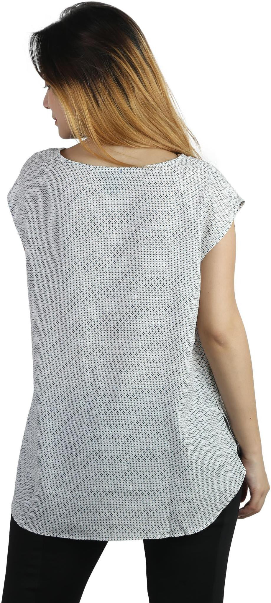 KOTTY Casual Sleeveless Printed Women Multicolor Top 