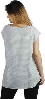 KOTTY Casual Sleeveless Printed Women Multicolor Top 