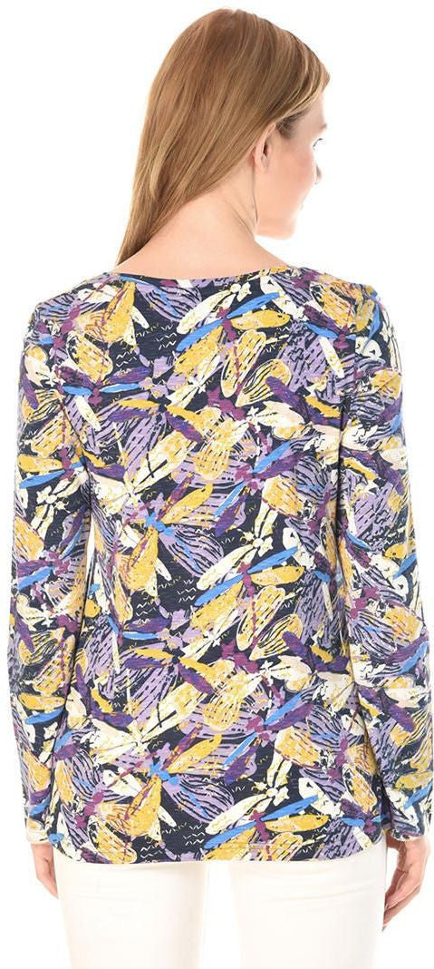 KOTTY Casual Full Sleeve Printed Women Multicolor Top 